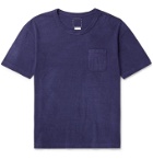 visvim - Jumbo Garment-Dyed Cotton-Jersey T-Shirt - Blue