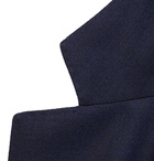 Canali - Navy Slim-Fit Wool-Twill Suit Jacket - Blue