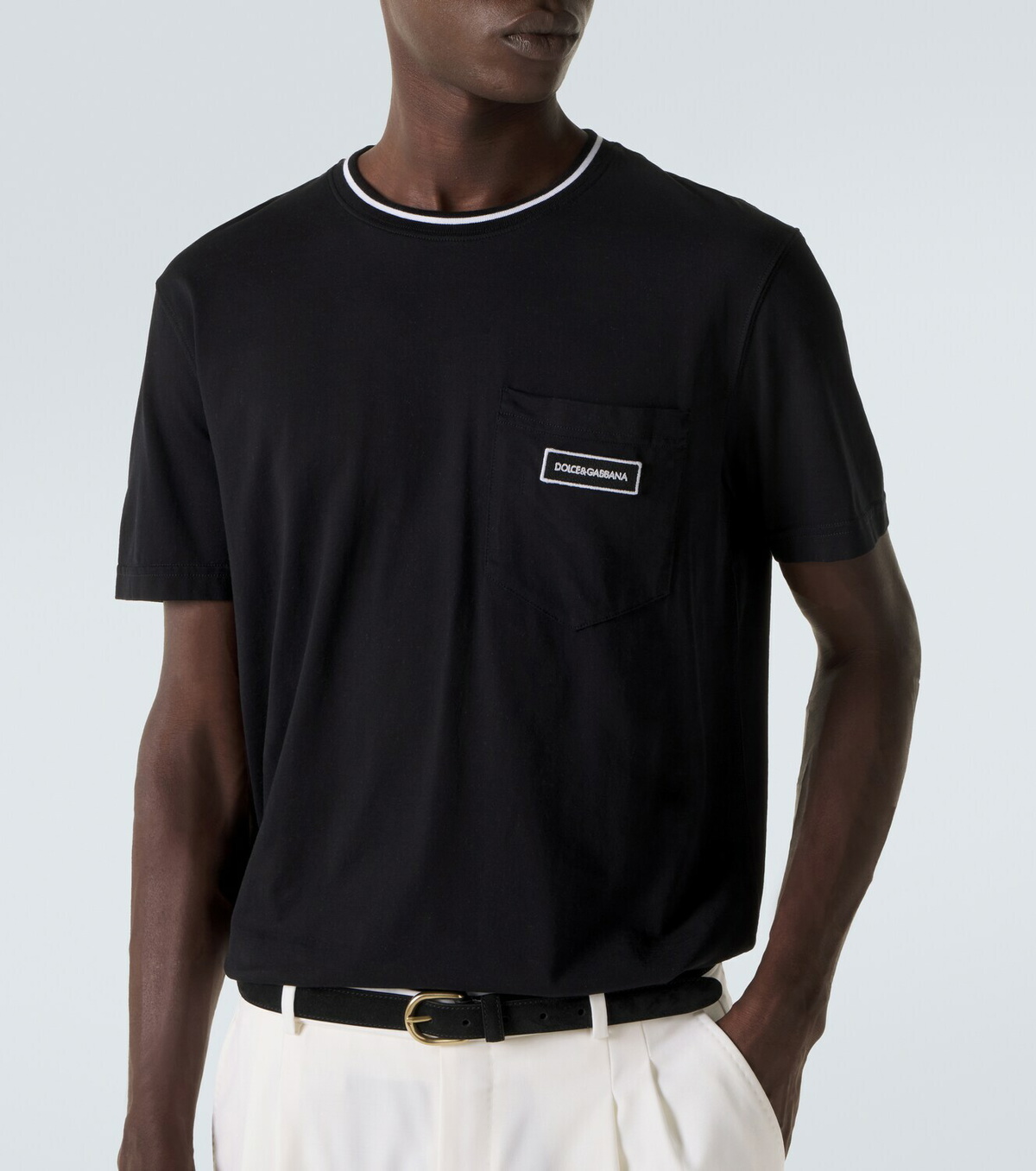 Dolce&Gabbana Logo cotton jersey T-shirt