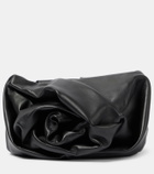 Burberry Rose leather clutch