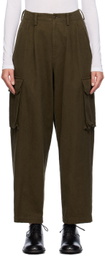 Y's Khaki Gabardine Trousers