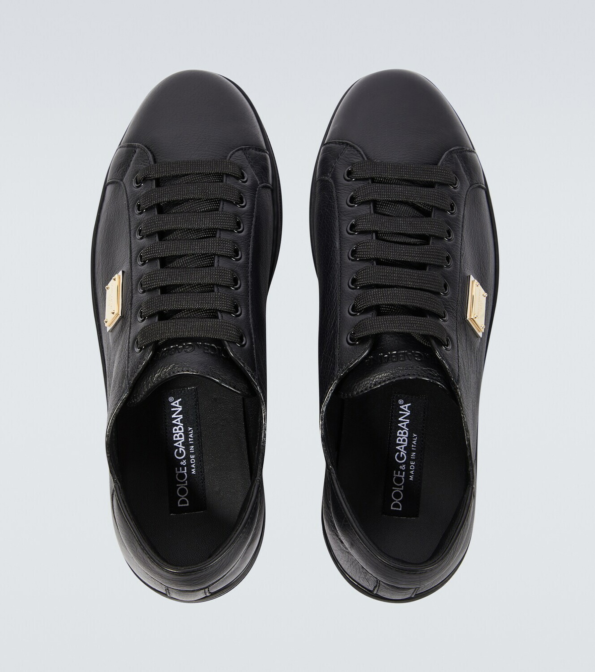 Dolce&Gabbana Saint Tropez low-top leather sneakers Dolce & Gabbana