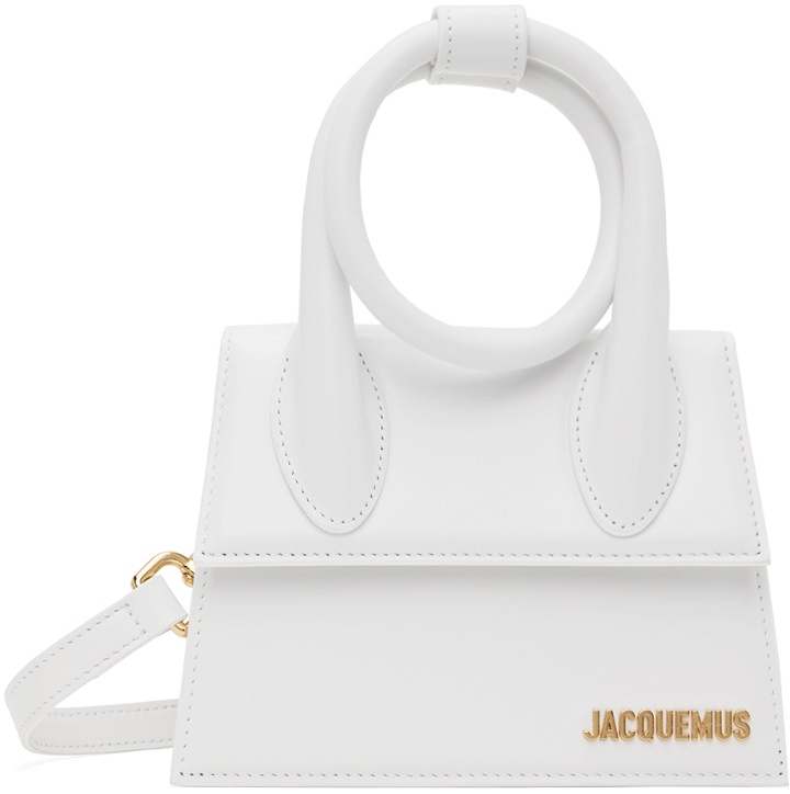 Photo: Jacquemus White Les Classiques 'Le Chiquito Noeud' Bag