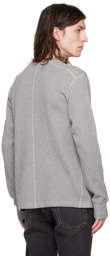 rag & bone Gray Garment Dyed Henley