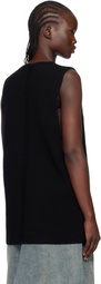 Rick Owens Black Concordians V Tank Top