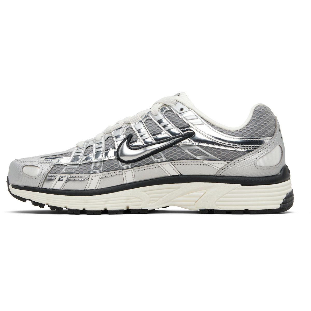 Nike Silver Nike P-6000 Sneakers