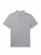 Canada Goose - Beckley Logo-Appliquéd Cotton-Piqué Polo Shirt - Gray