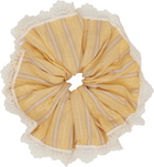 Anna Sui Yellow Lace Scrunchie