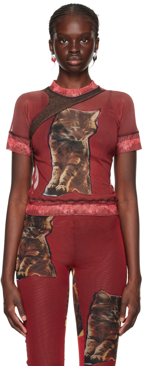 Ottolinger Red Cat T-Shirt Ottolinger