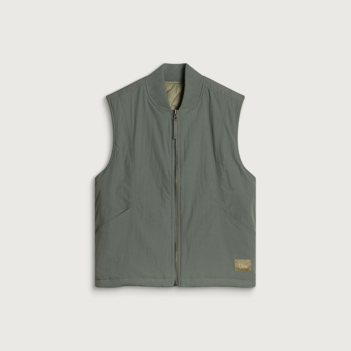 Dime Men's Reversible Vest in Sage
