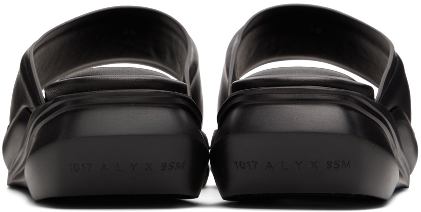 1017 ALYX 9SM Black Mono Slides 1017 ALYX 9SM