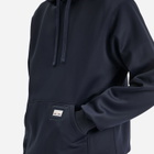 Gucci Men's Tech Nylon Fleece Hoodie in Blue Navy