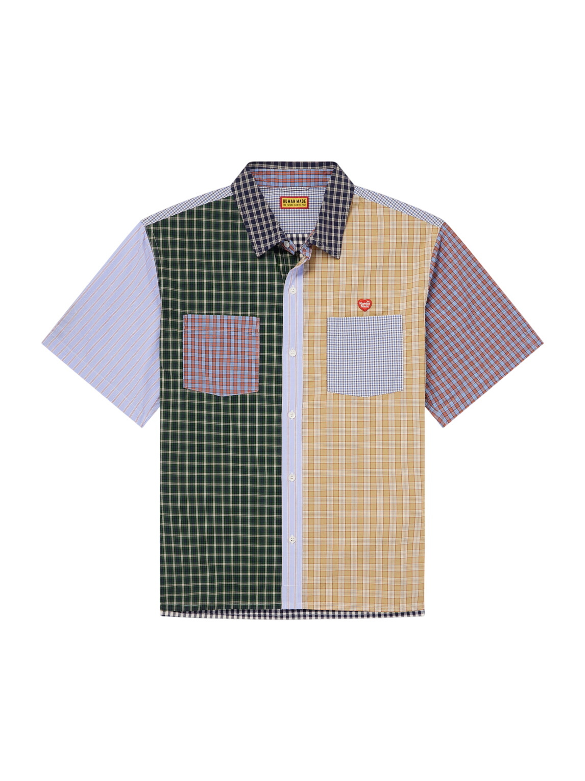Human Made Men's military chambray shirt in Indigo Human Made
