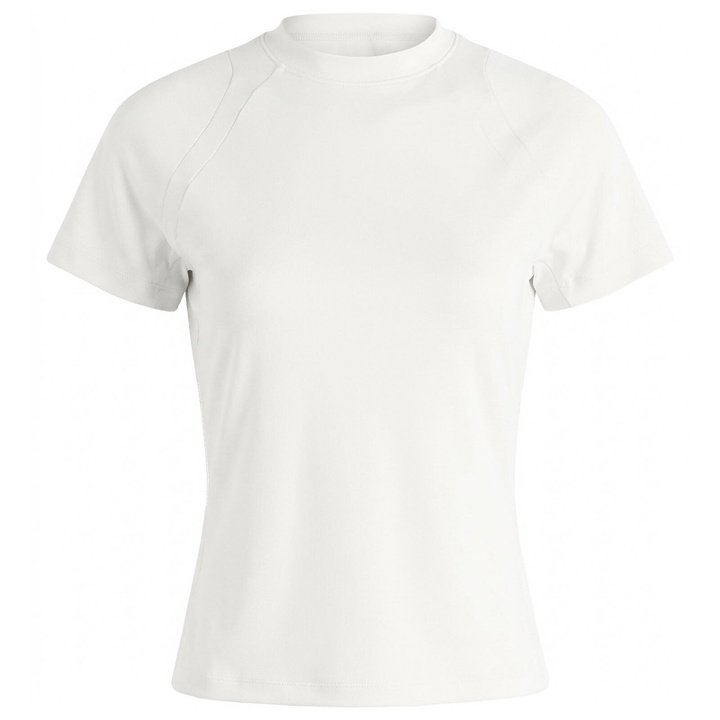 Photo: Nike Women's x SKIMS Airy Baby T-Shirt in Ivory