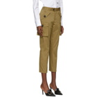 Dsquared2 Khaki Multi-Pocket Trousers