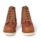 Red Wing Shoes - 875 Moc Leather Boots - Men - Brown