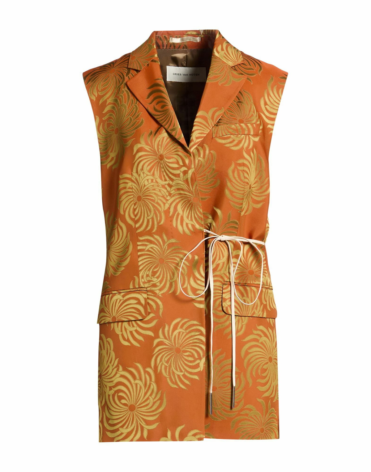 Dries Van Noten Womens Blazer Rust