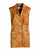 Dries Van Noten Womens Blazer Rust