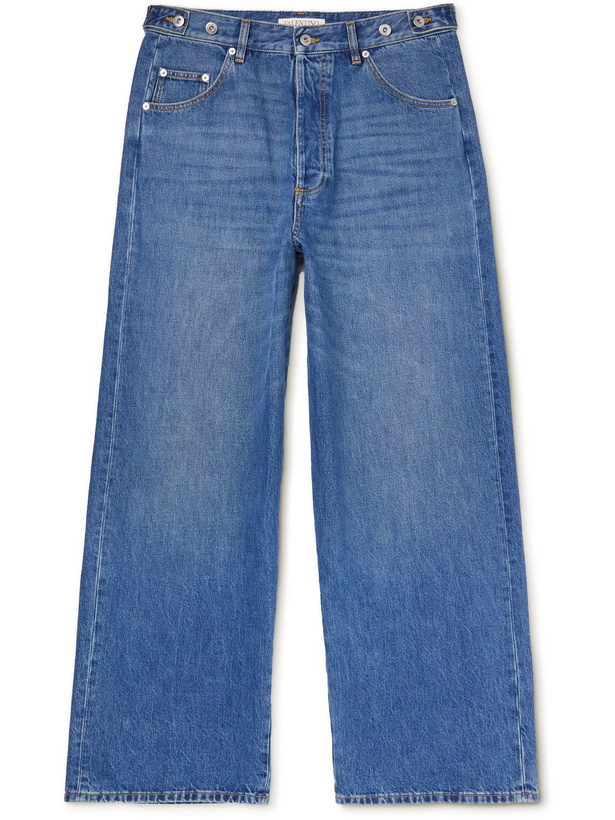 Photo: Valentino - Wide-Leg Jeans - Blue