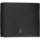 BOSS Black Goatskin Bifold Wallet