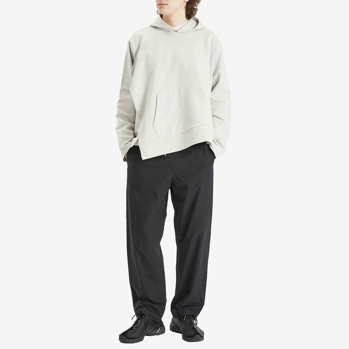 Craig Green Men's Flag Hoodie in Stone