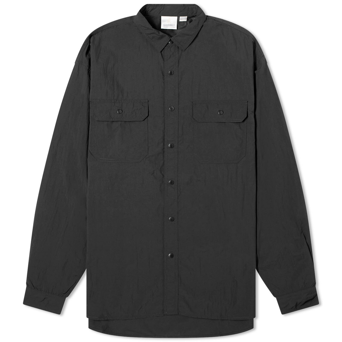 Gramicci Men's Stance Shirt in Black Gramicci