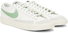 Nike White Blazer Low '77 PRM Sneakers