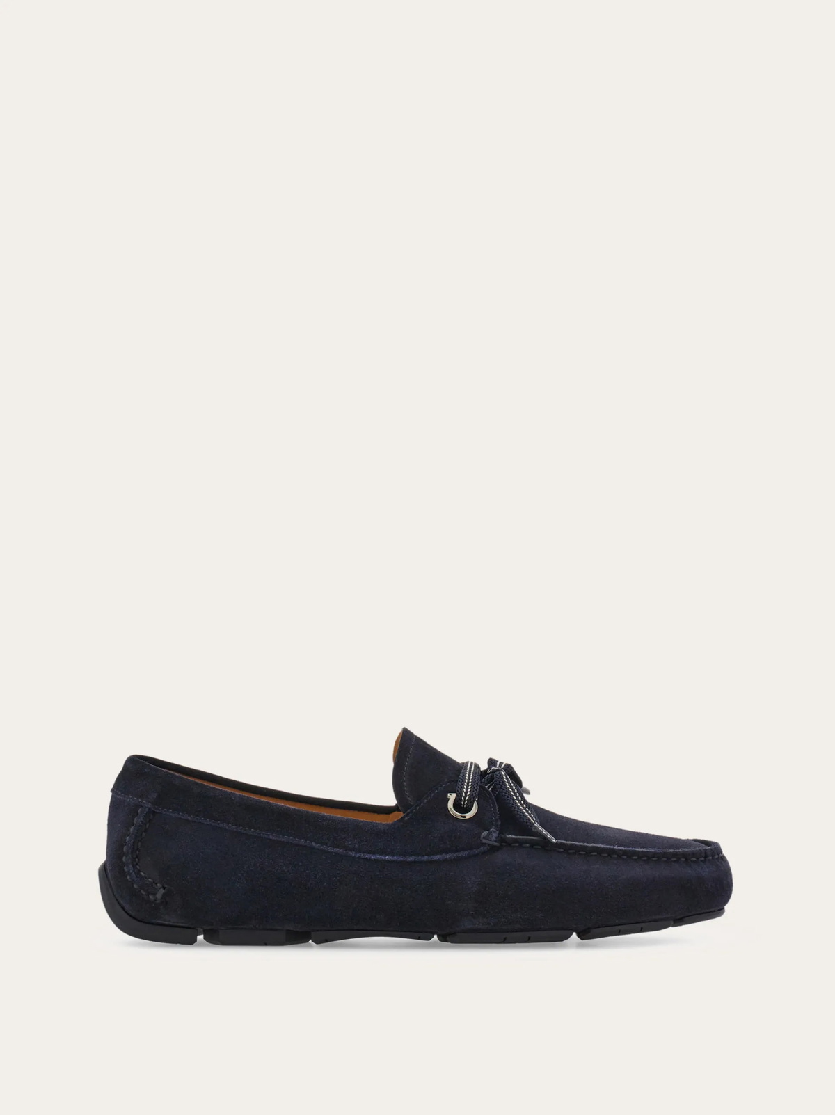 Ferragamo Mens Laced driver in Blue