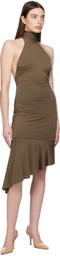 Miaou Green Karina Midi Dress
