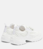 Roger Vivier Viv' On The Run leather-trimmed sneakers
