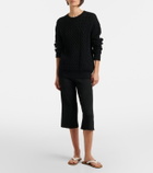 The Row Silk culottes