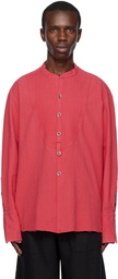 Greg Lauren Red Tux Studio Shirt