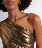 Roberto Cavalli Cutout one-shoulder maxi dress