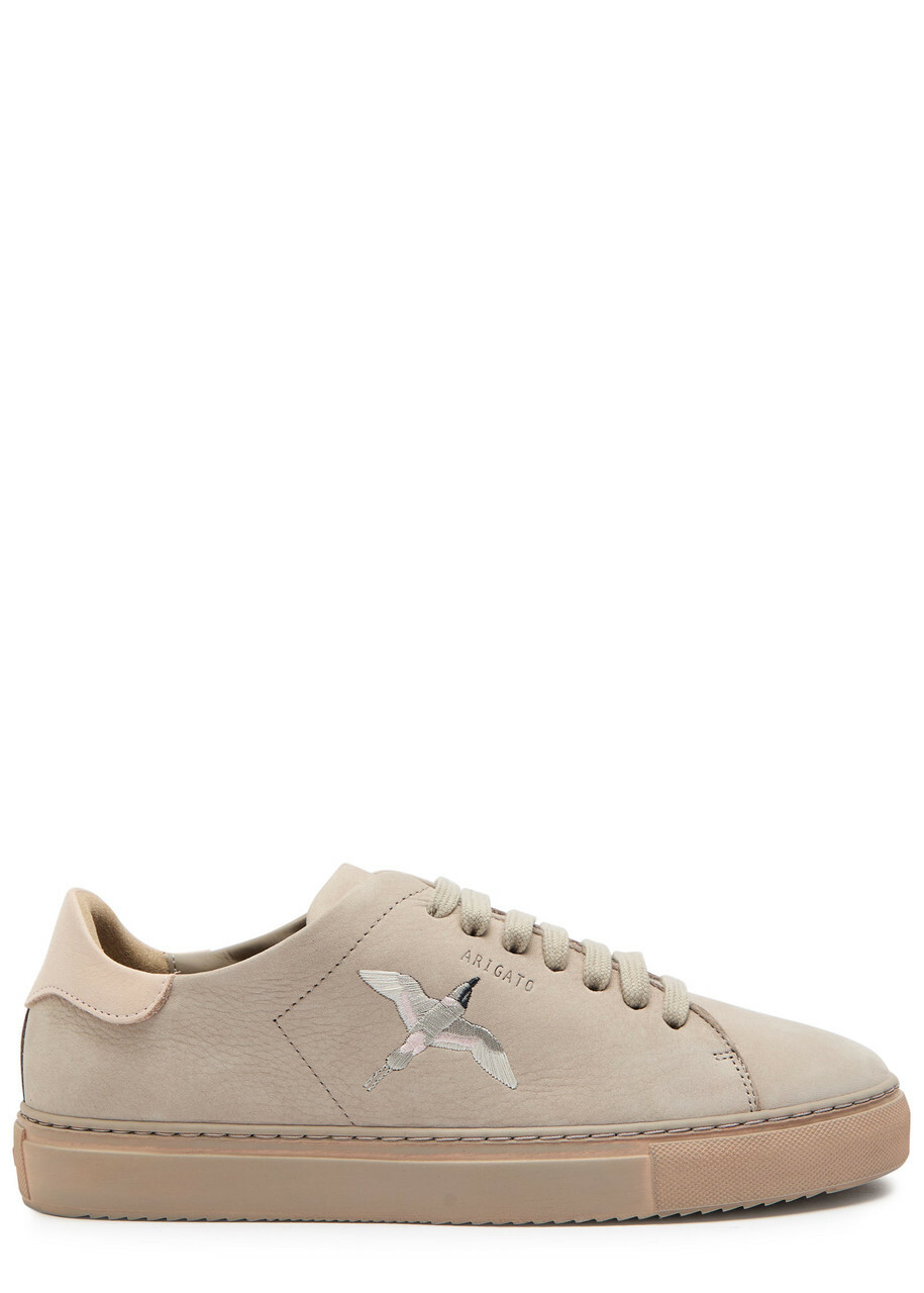 Axel Arigato Onyx Panelled Soft-leather Sneakers Beige Axel