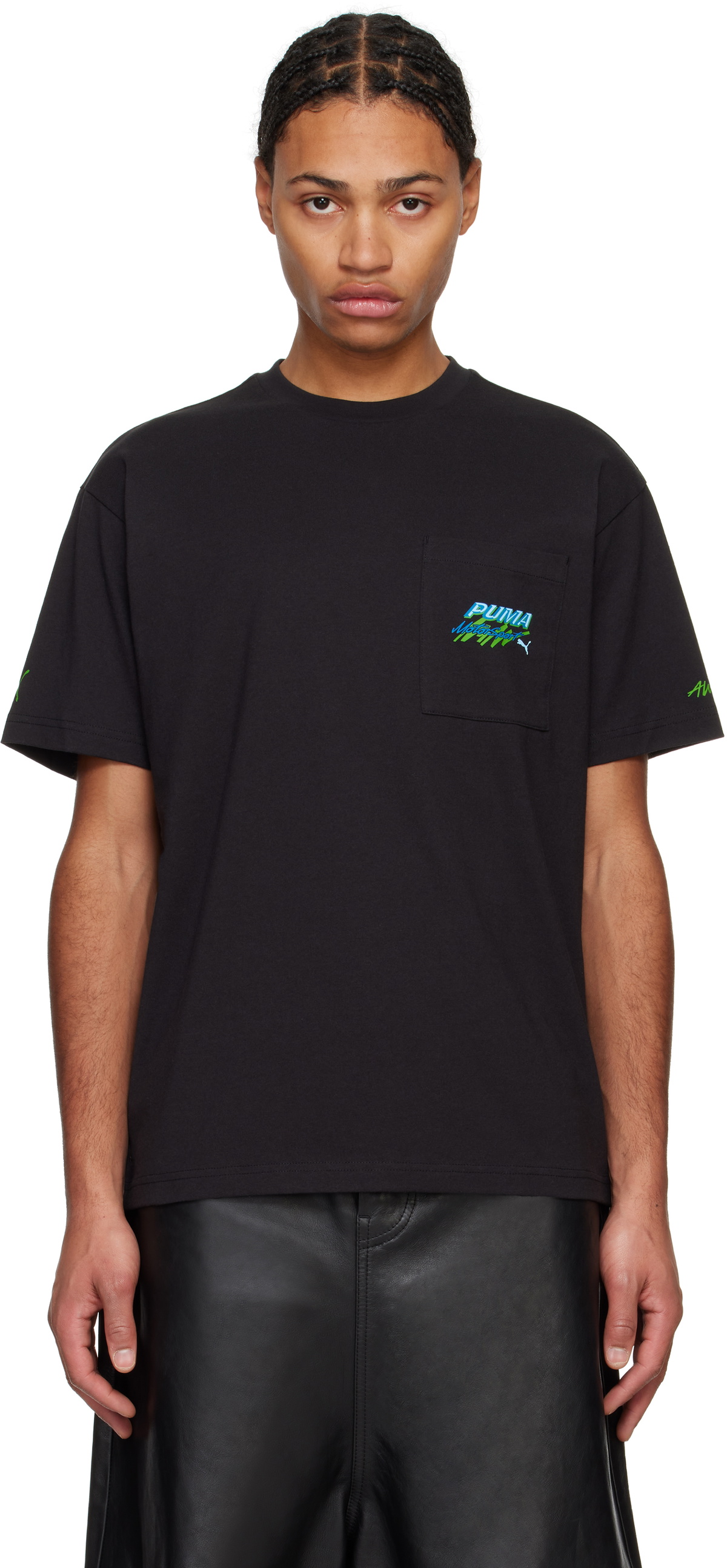 PUMA Black A$AP Rocky Edition Pocket T-shirt