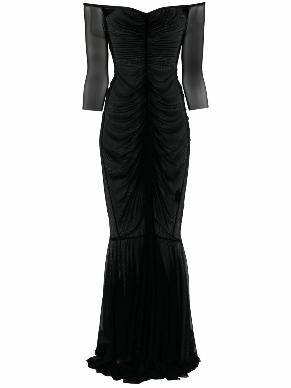 cape one shoulder dress Amaryllis main image 1