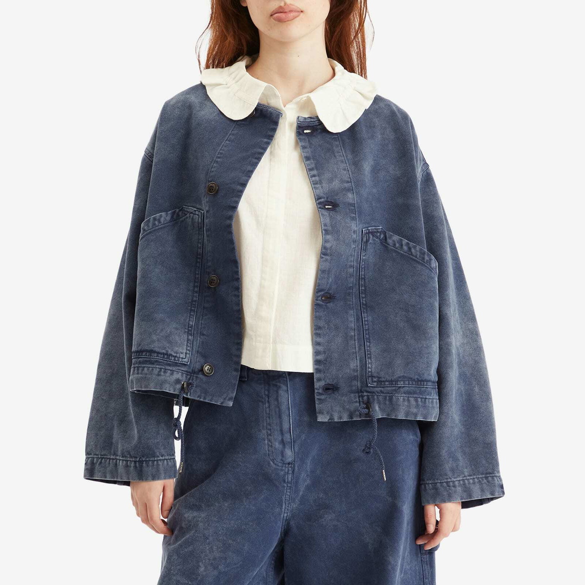 Girls of Dust Women's Nuclear Jacket in Infinity Blue