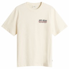 Les Deux Men's Record T-Shirt in Ivory