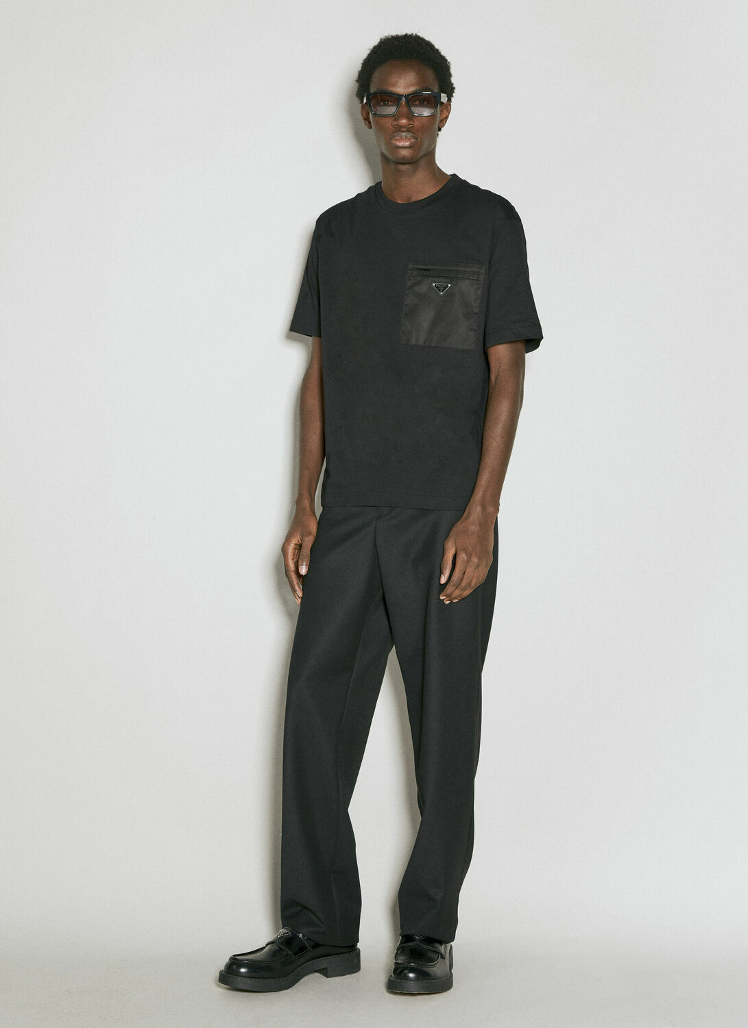 Prada Re-Nylon Pocket Jersey T-Shirt