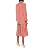 Emilia Wickstead Mallory gabardine blazer