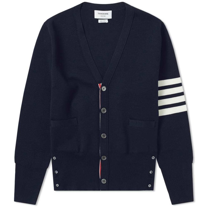 Photo: Thom Browne Milano Stitch 4 Bar Cardigan