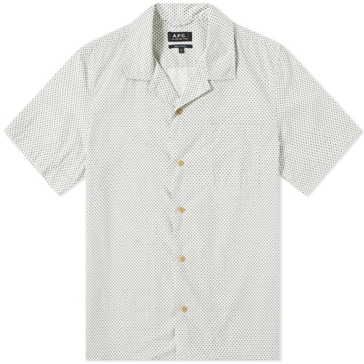 Photo: A.P.C. Dobby Print Vacation Shirt