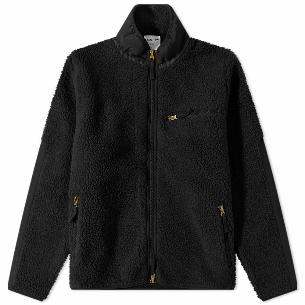 High Pile Fleece Jacket Black, Stan Ray