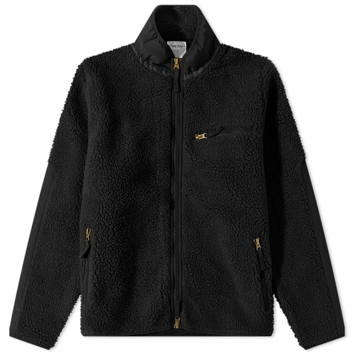 Photo: Stan Ray Men's High Pile Fleece Jacket in Black