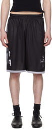 Prototypes Gray Insideout Football Shorts