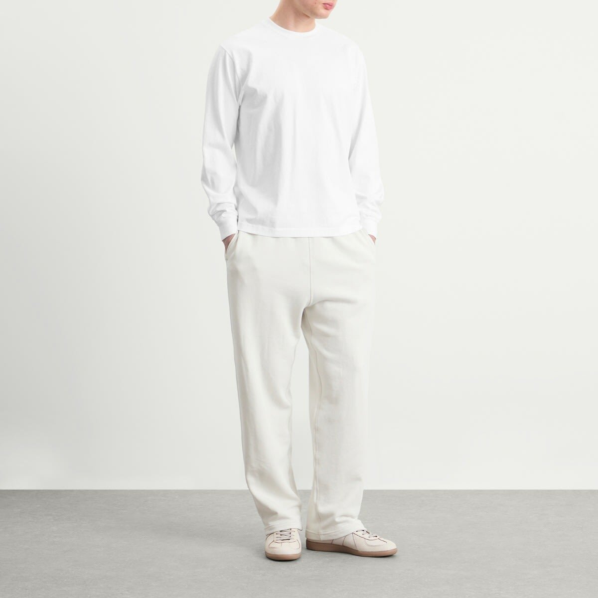 Lady Co. Men's Municipal Long Sleeve T-Shirt in White