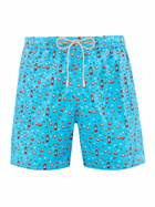 MC2 Saint Barth Man Lightweight Fabric Swim-shorts Lighting Micro Fantasy With Aperol Spritz Print | Aperol Special Edition