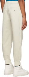 Solid Homme Beige String Lounge Pants