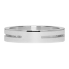 Le Gramme Silver Punched Le 5 Grammes Ring