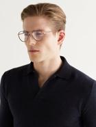 Cartier Eyewear - Round-Frame Gold-Tone and Acetate Optical Glasses